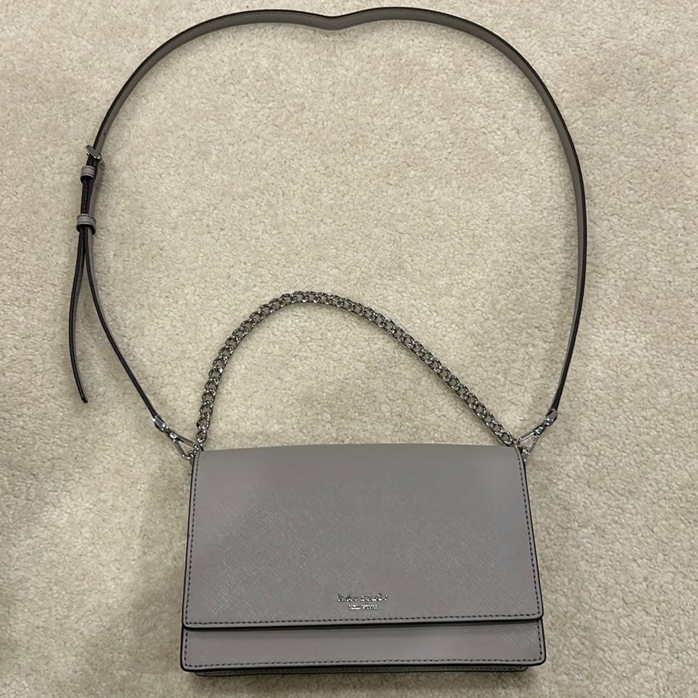 KATE SPADE GREY CROSSBODY